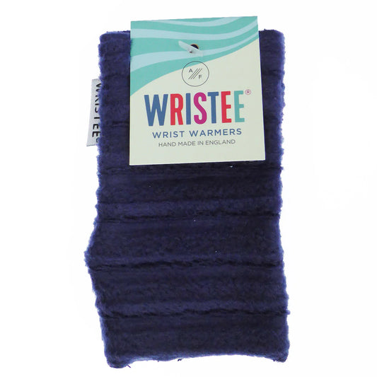 Wristees® Children's Wrist Warmers – Soft Fleecy Warmth for Ages 4-6 years Navy