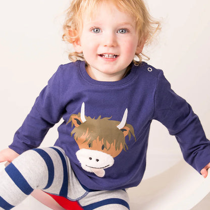 Hamish The Highland Cow Leggings & Top Outfit