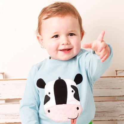 Bailey The Cow Knitted Leggings & Top Outfit