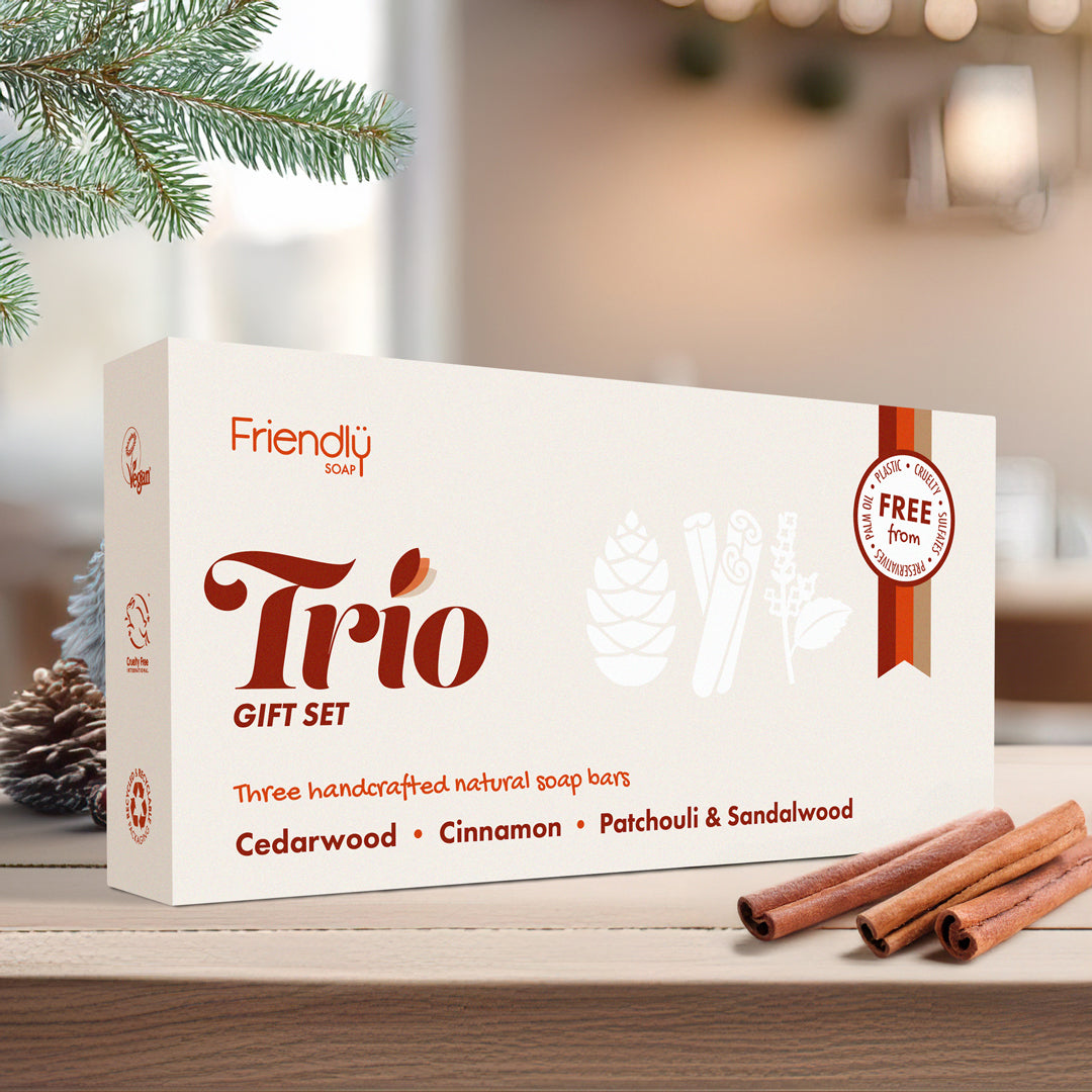 Trio Gift Set - Cedarwood, Cinnamon, Patchouli & Sandalwood