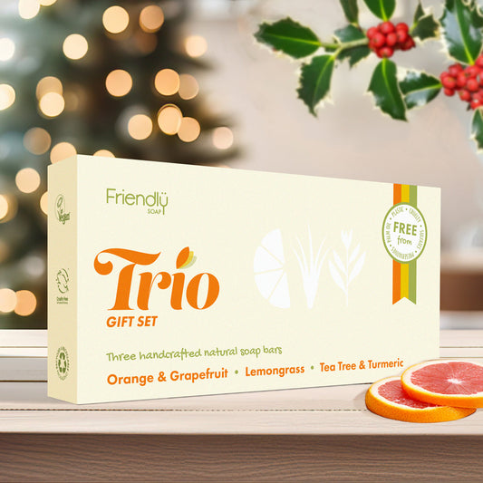 Trio Gift Set - Orange & Grapefruit, Lemongrass, Tea Tree & Turmeric