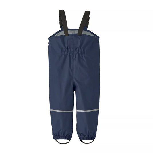 Unisex baby waterproof trousers for toddlers – navy, lightweight rain and outdoor play pants