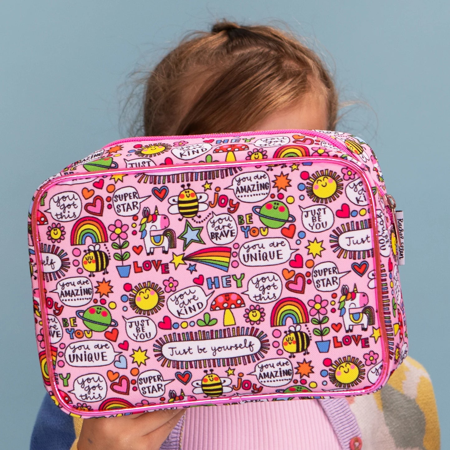 Rachel Ellen Children’s Bee Yourself Wash Bag – Kids Travel Toiletry Bag
