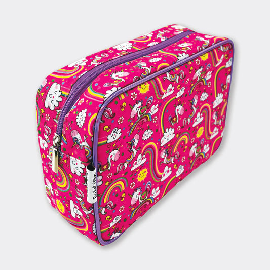 Rachel Ellen Children’s Unicorns Wash Bag – Kids Travel Toiletry Bag