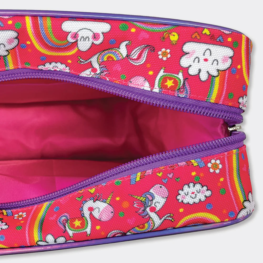 Rachel Ellen Children’s Unicorns Wash Bag – Kids Travel Toiletry Bag