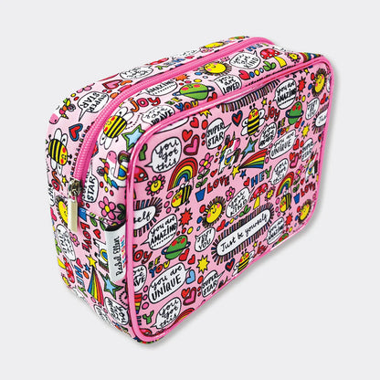 Rachel Ellen Children’s Bee Yourself Wash Bag – Kids Travel Toiletry Bag