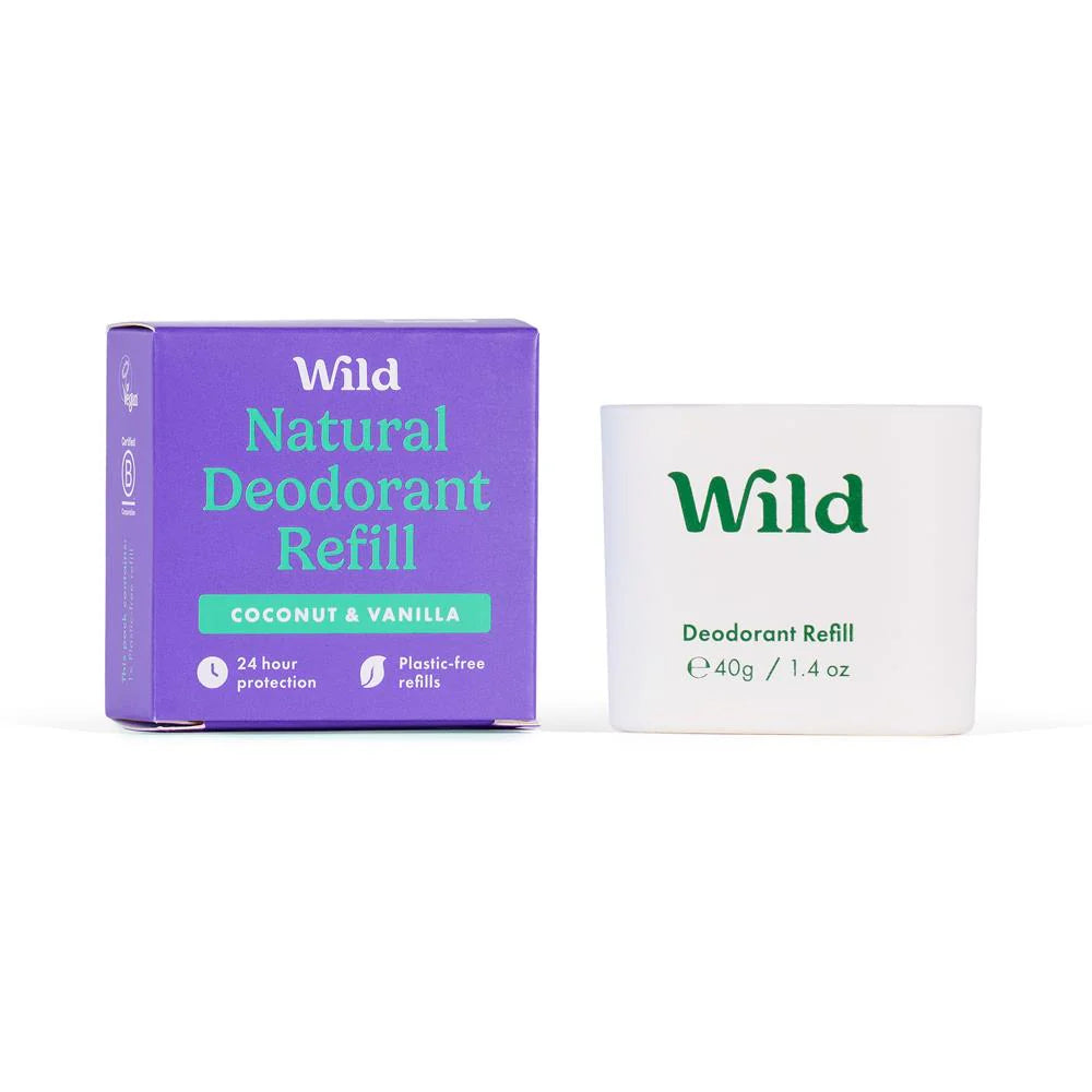 Coconut & Vanilla Deodorant Refill, 40g