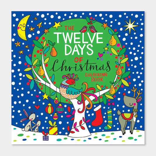 Rachel Ellen Colouring Book 12 Days Of Christmas