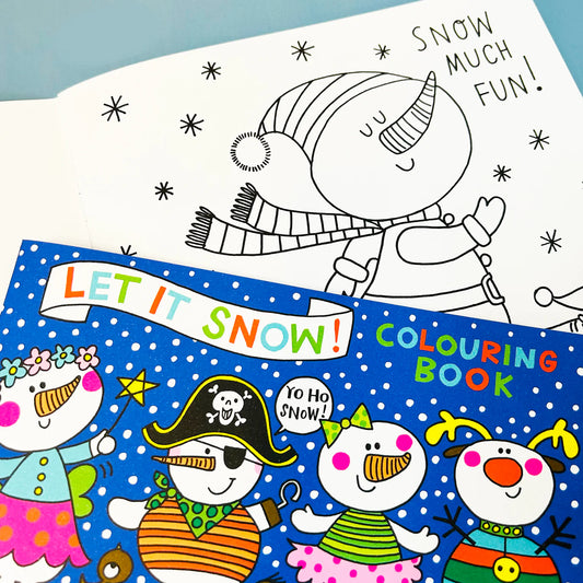 Rachel Ellen Colouring Book Let It Snow