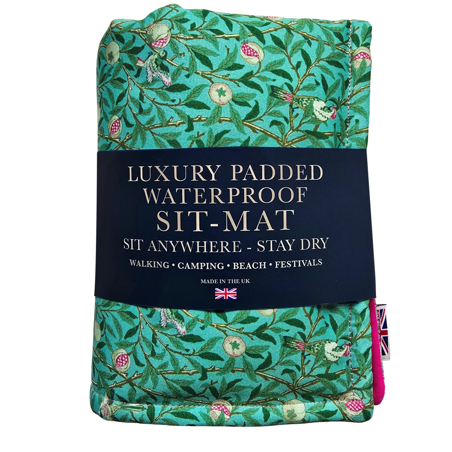 Luxury Padded Waterproof Sit-Mat – Handmade Outdoor Cushion Seat Pad