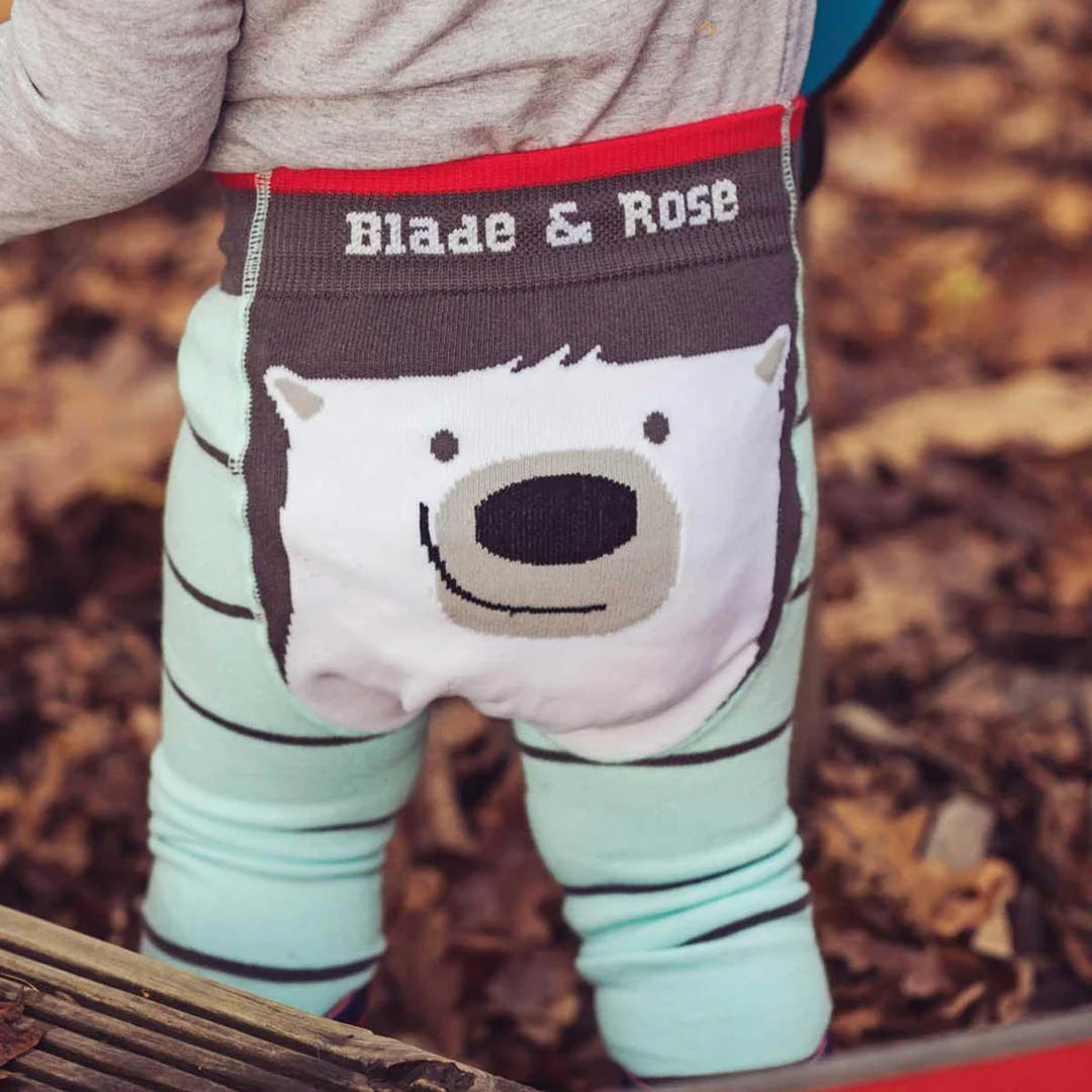 Polar Bear Knitted Leggings