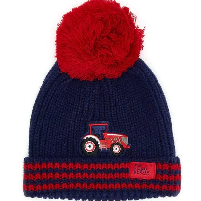 Little Lighthouse Bobbie Bobble Hat, Red Tractor