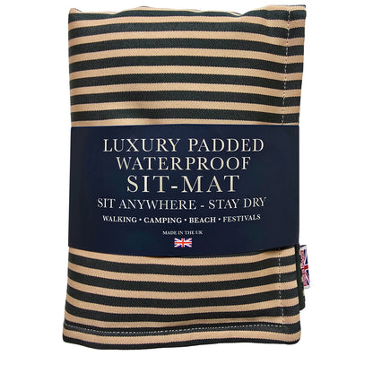 Luxury Padded Waterproof Sit-Mat – Handmade Outdoor Cushion Seat Pad