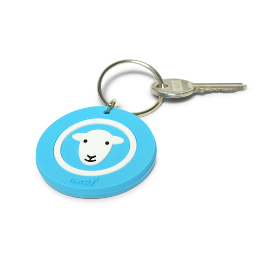 Herdy Silicone Keyring, Blue