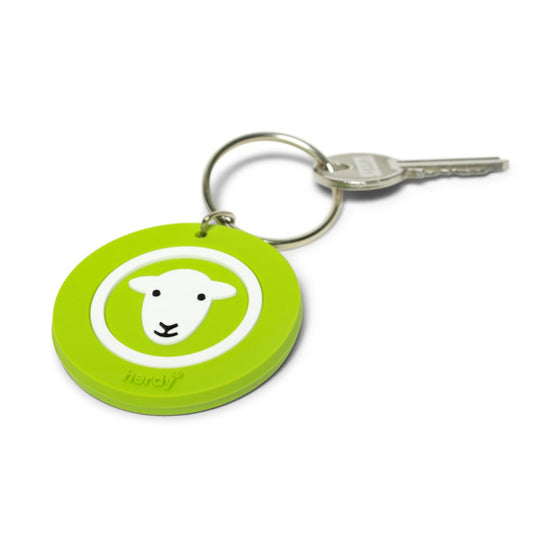 Herdy Silicone Keyring, Green