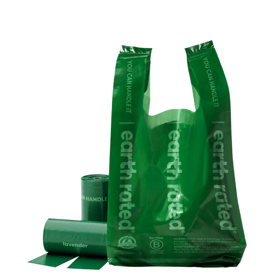 Earth Rated Poo Bags on a Roll – Leakproof Dog Waste Bags