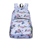 Eco Chic foldable lightweight backpack made from recycled plastic bottles