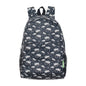 Eco Chic foldable lightweight backpack made from recycled plastic bottles