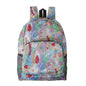 Eco Chic foldable lightweight backpack made from recycled plastic bottles