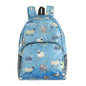 Eco Chic foldable lightweight backpack made from recycled plastic bottles