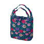 Eco Chic Bold Floral Print Foldable Reusable Shopping Bag – rPET Recycled Lightweight Bag