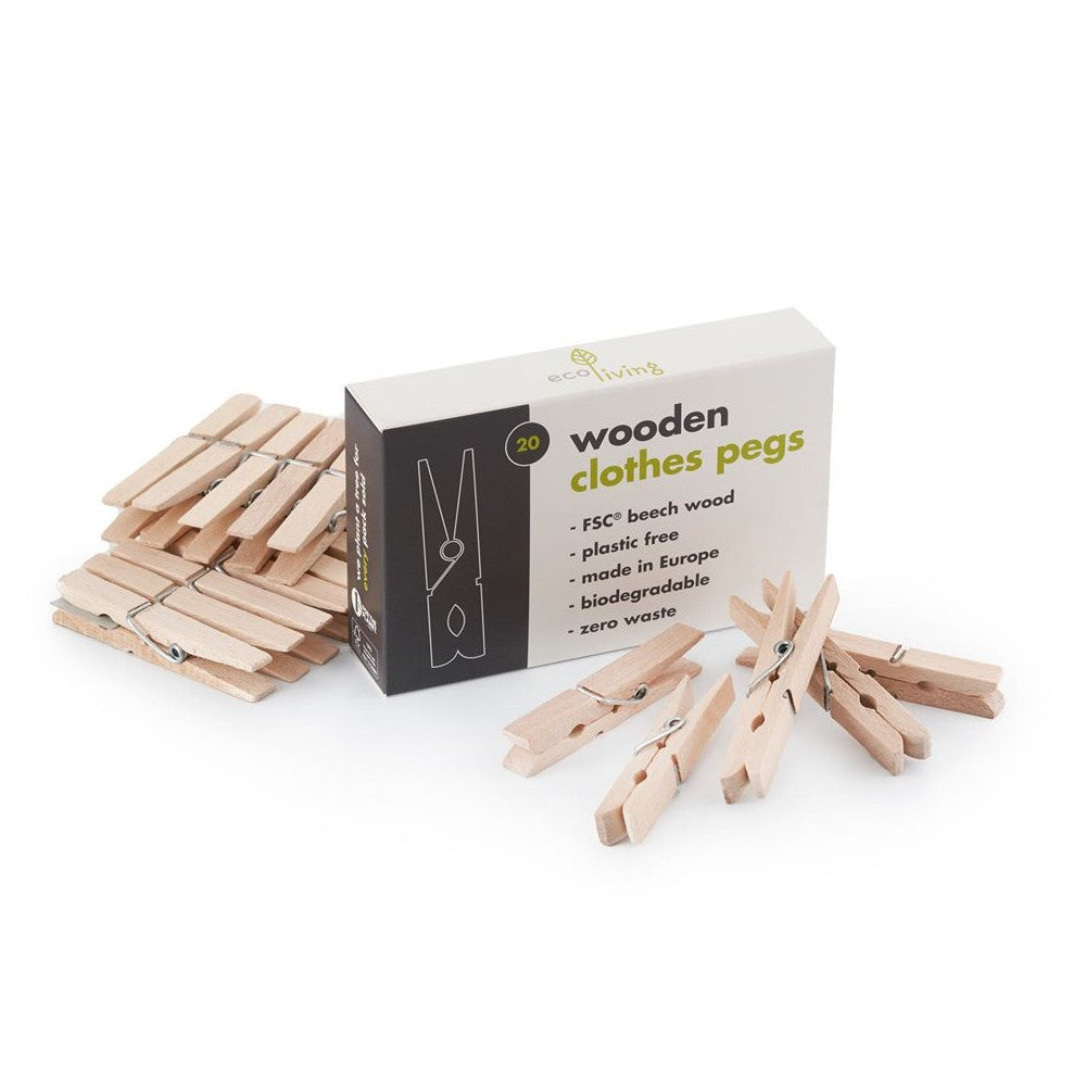 Bamboo Pegs, 20 pkt