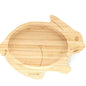 Eco Rascals Baby & Toddler Bamboo Rabbit Plate