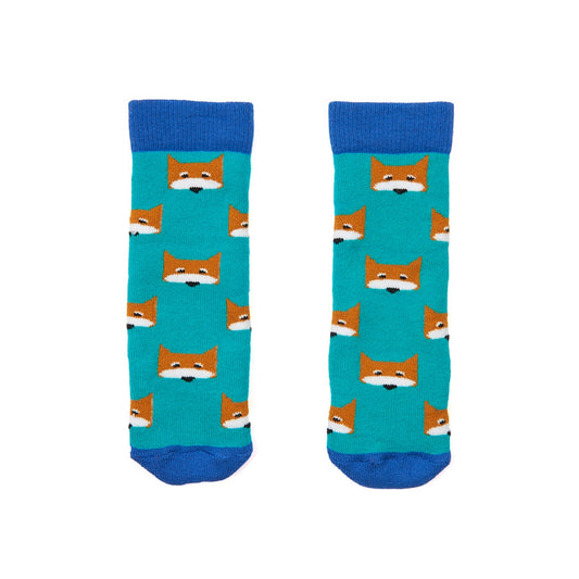 Welly Socks, Foxes, 1-3y