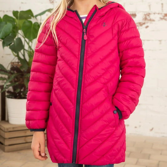 Little Lighthouse Georgia Coat – Bright Pink