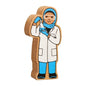 Lanka Kade Natural Wooden Blue & White Scientist