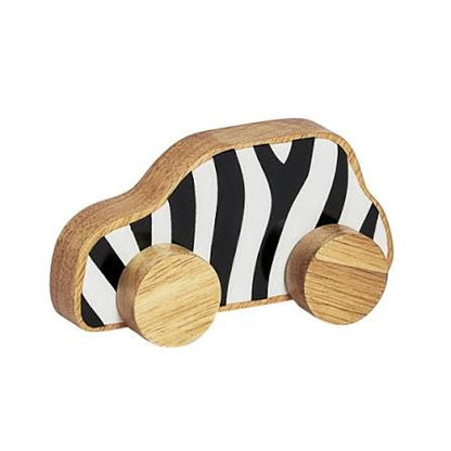 Lanka Kade Wooden Animal Push Along Cars – FSC Fair Trade Toddler Toys