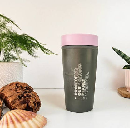 VENT for Change Reusable Travel Cup – Reclaimed Ocean Bound Plastic