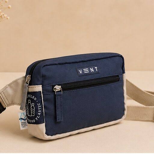 VENT for Change Recycled Ocean Plastic Sling Bag