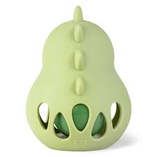 Tiger Tribe Silicone Dino Rattle – Baby Sensory Toy