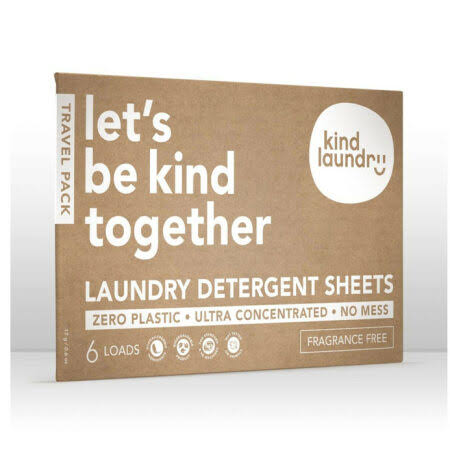 Travel Pack Of Laundry Sheets