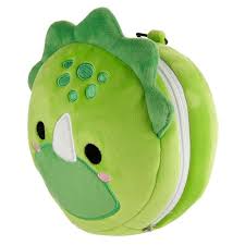 Relaxeazzz Travel Pillow & Eye Mask, Dinosaur