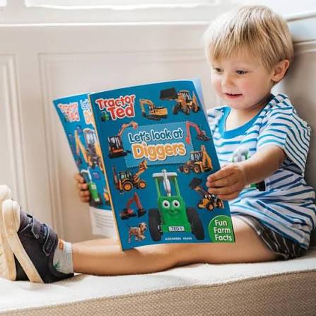 Tractor Ted Let's Look at Diggers Book – Educational Farm Machinery Book for Children (Copy)