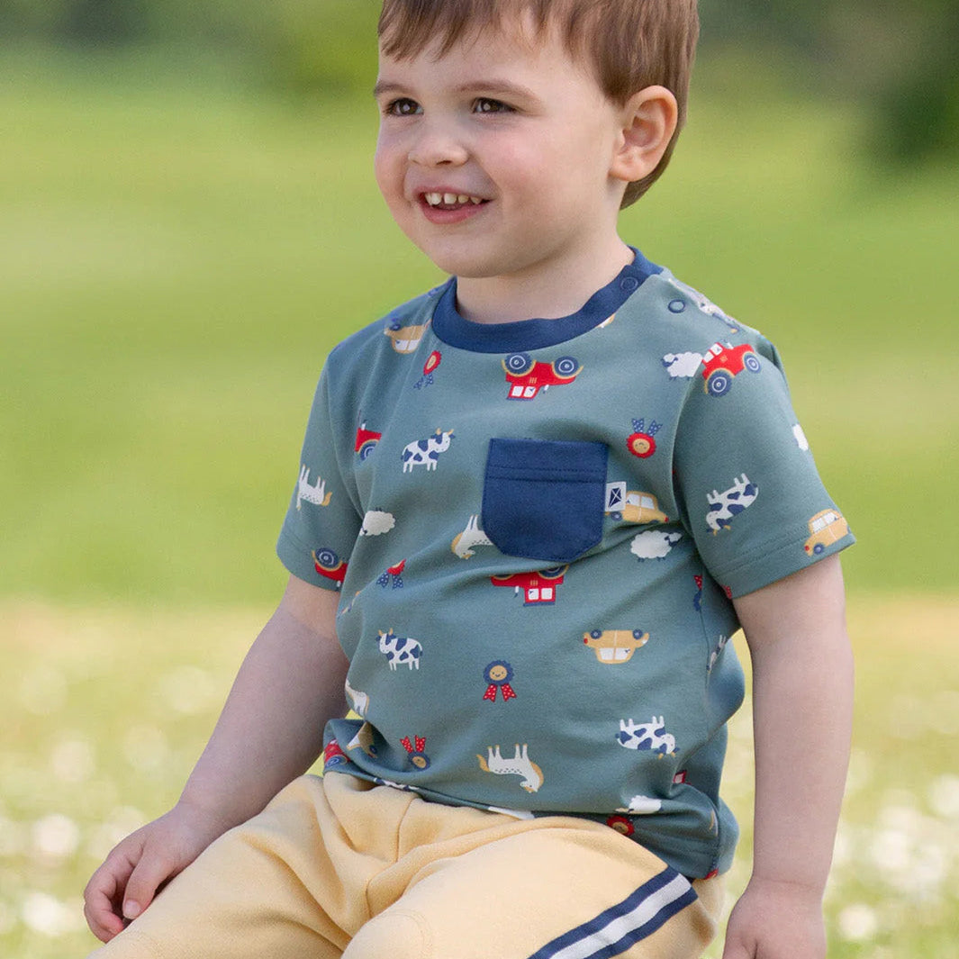 Kite County Show T-Shirt – Organic Cotton Kids Farm Tee