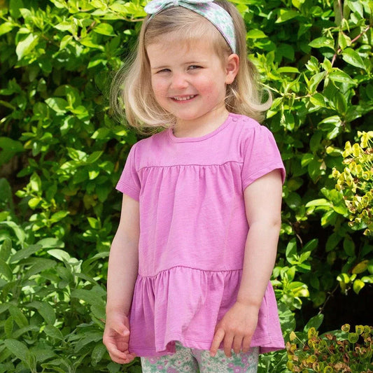 Kite Easy Breezy Tunic in orchid made from organic cotton