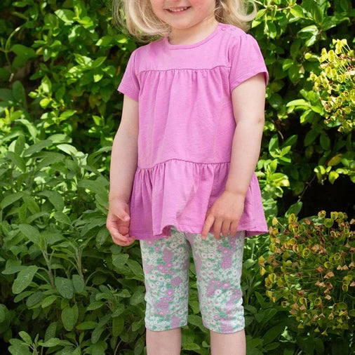 Kite Flower Patch pedal pushers with colourful floral print