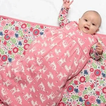 Kite Pink Deer Baby Sleeping Bag 0-6m