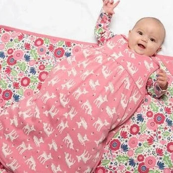 Kite Pink Deer Baby Sleeping Bag 0-6m