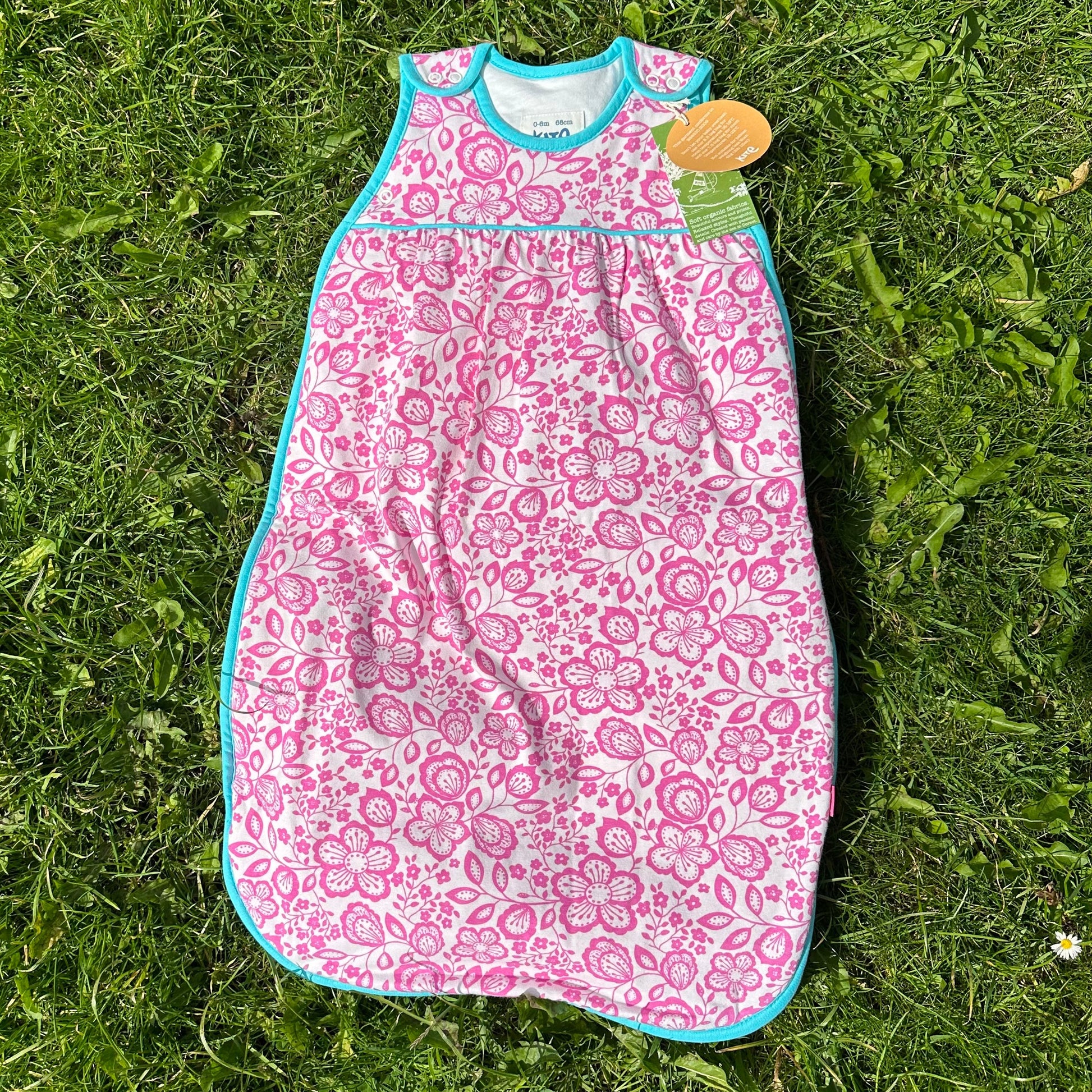 Kite Pink Flower Baby Sleeping bag 0-6m