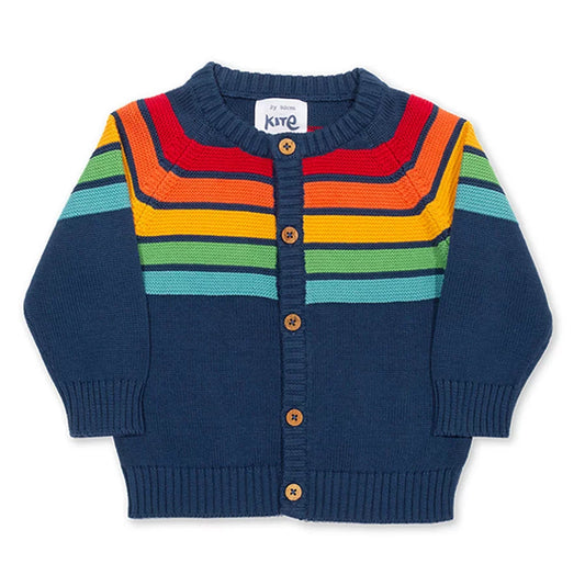 Kite shine bright organic cotton cardigan