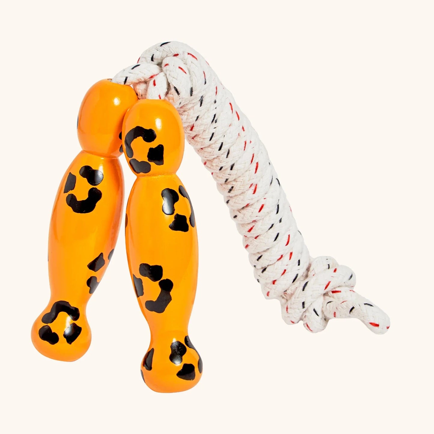 Lanka Kade natural wooden Leopard skipping rope