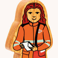 Lanka Kade natural wooden Delivery Woman
