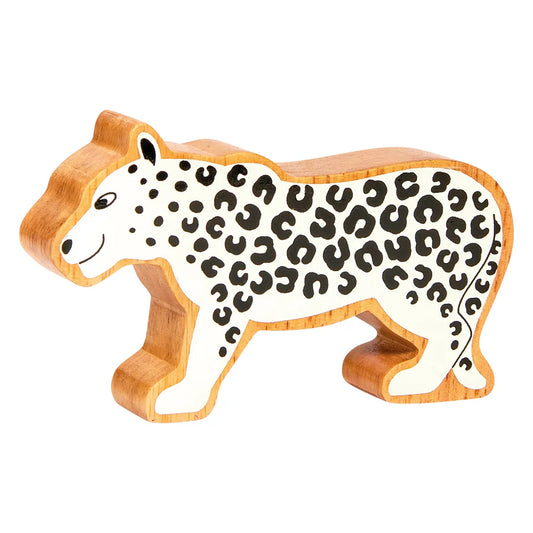 Lanka Kade natural wooden Snow Leopard