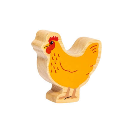 Lanka Kade Wooden orange hen