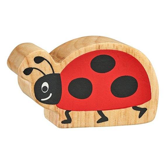 Lanka Kade wooden red ladybird