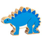 Lanka Kade Natural Wooden Blue Stegosaurus